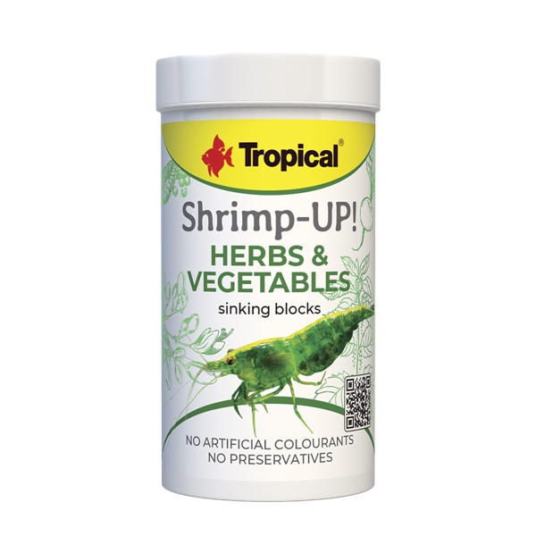 Tropical Shrimp Up Herbs & Vegetables
