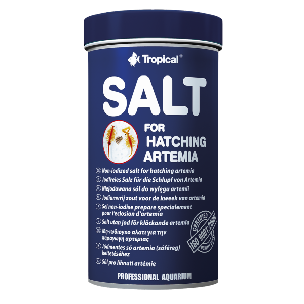Tropical Salt for hatching Artemia  250ml