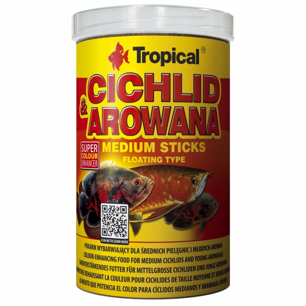 Tropical Cichlid&Arowana Medium Sticks