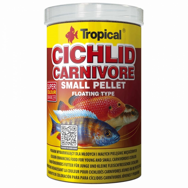 Tropical Cichlid Carnivore Small Pellet