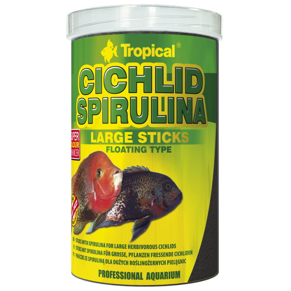 Tropical Cichlid Spirulina Large Sticks