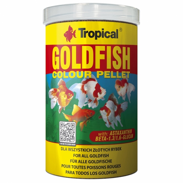 Tropical Goldfish Colour Pellet