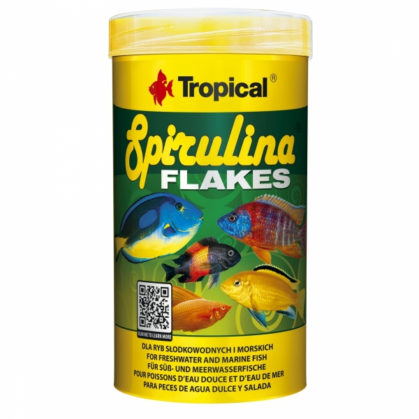Tropical Spirulina flakes