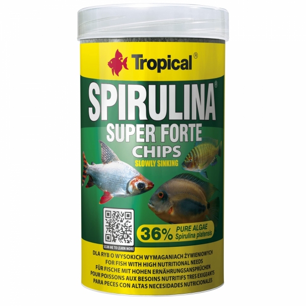 Tropical Super Spirulina Forte Chips
