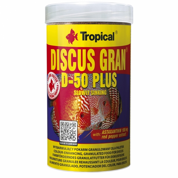 Tropical Discus Gran D-50 Plus