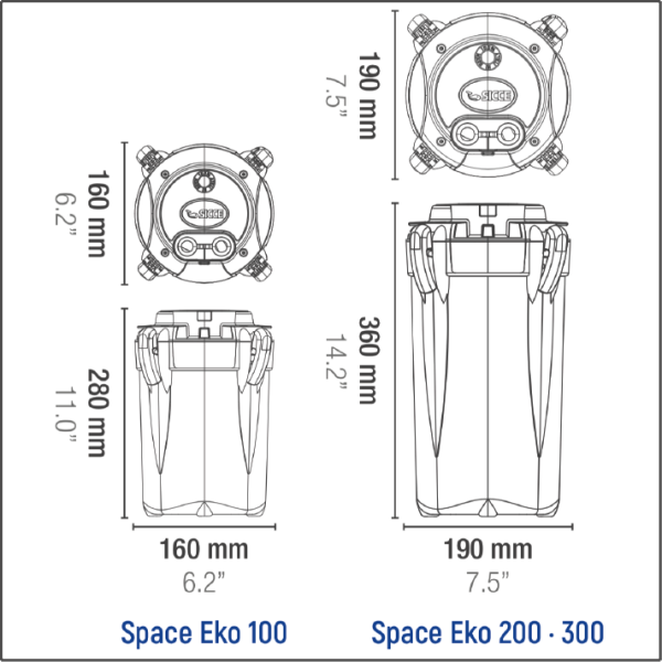 Sicce Space EKO+