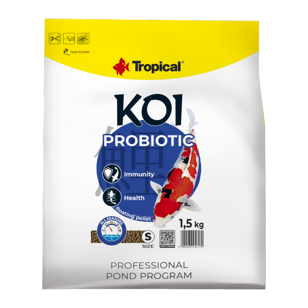 Tropical Koi Probiotic pellet S