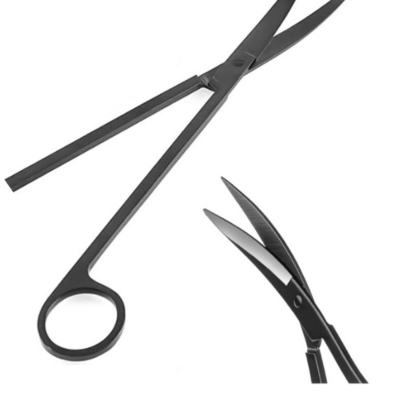 Aquario Curved Shears - Black